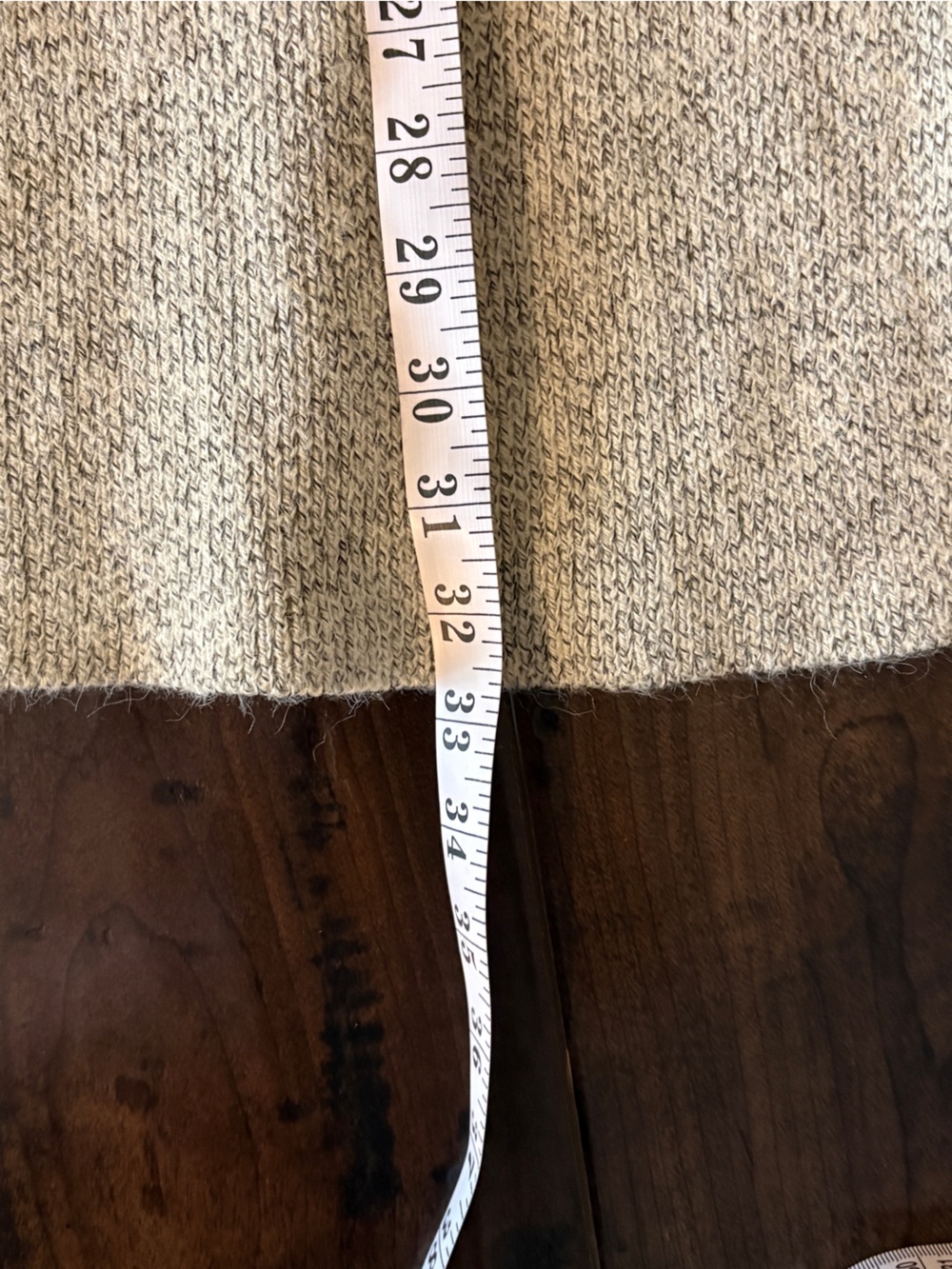 Monteau Textured Knit Longline Cardigan Coatigan | Size S | Neutral Gray - Picture 7 of 7